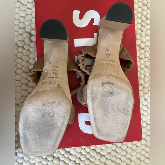 Staud Frankie Ruched Sandal - Picture 5 of 7